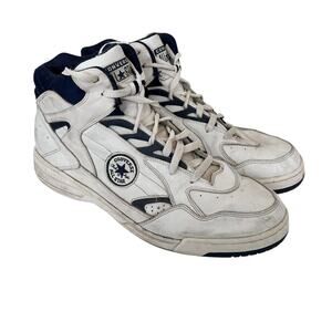 Vintage 90s Converse All Star Chuck Taylor White Sneakers Sz 13